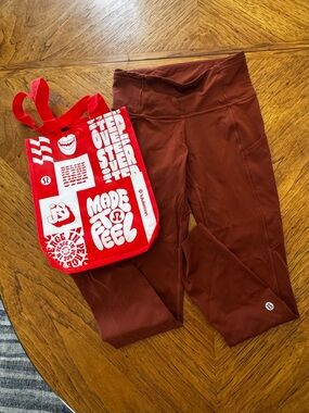 Lululemon Rust Brown Align Leggings Size 4 No Tag